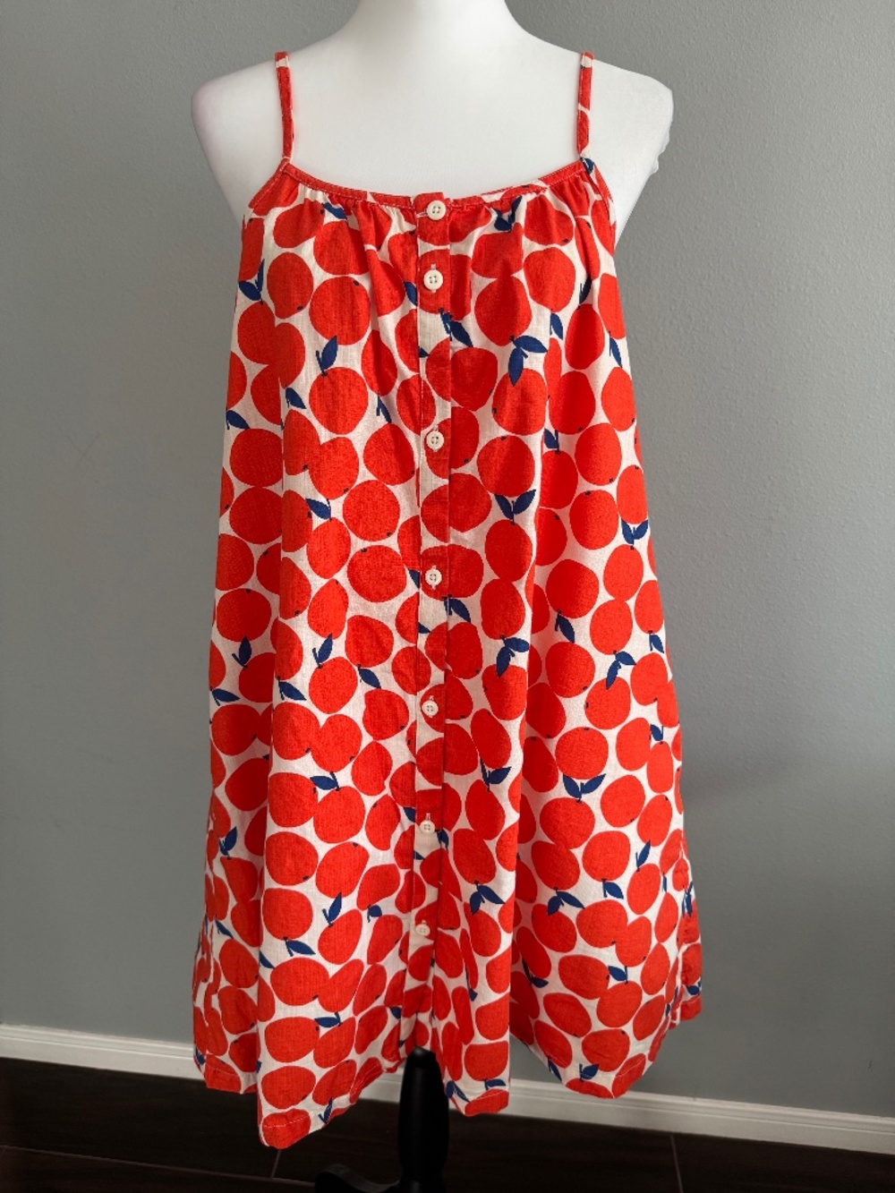 Hanna Andersson Dress Cotton Whimsical Quirky Colorful M